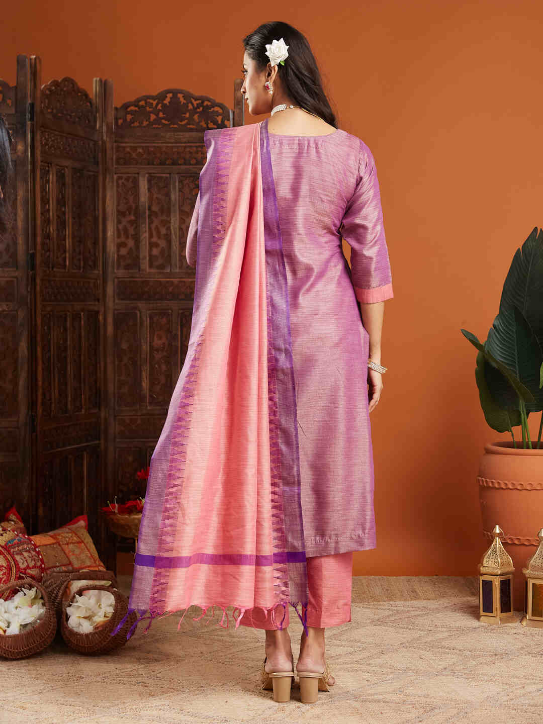 Aaira Stitched Suit Set - Image 4