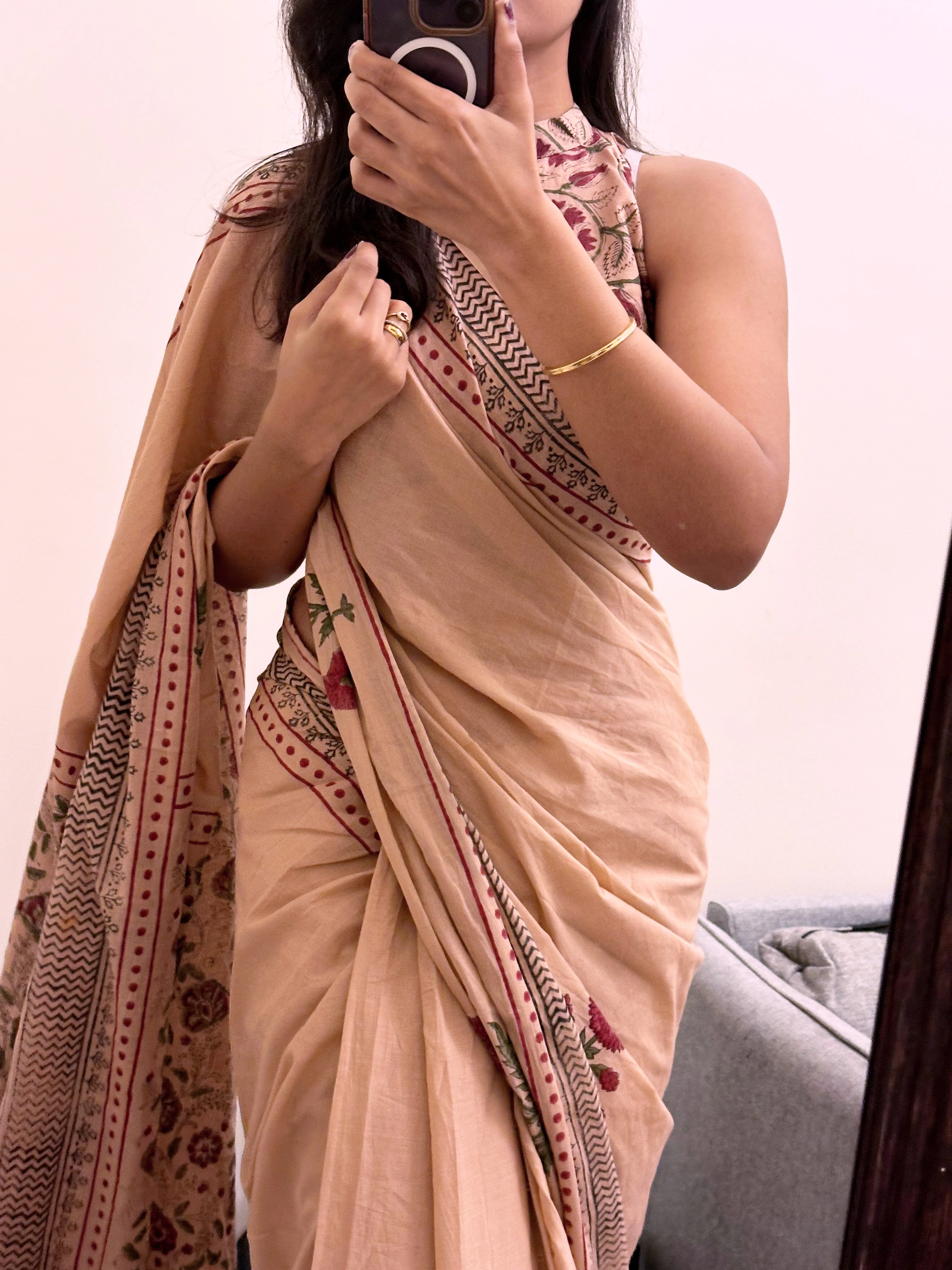 Sareena Cotton Saree - Image 8
