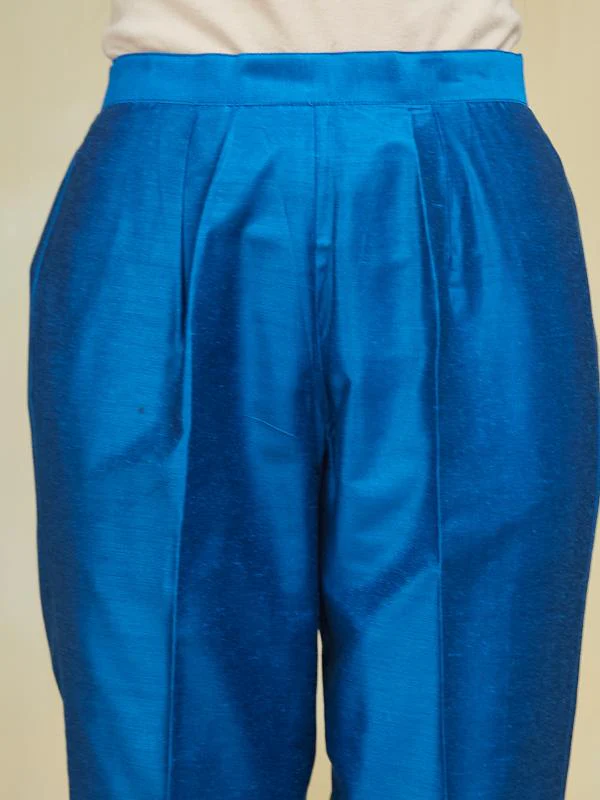 Blue Mirage Stitched Suit Set - Image 16