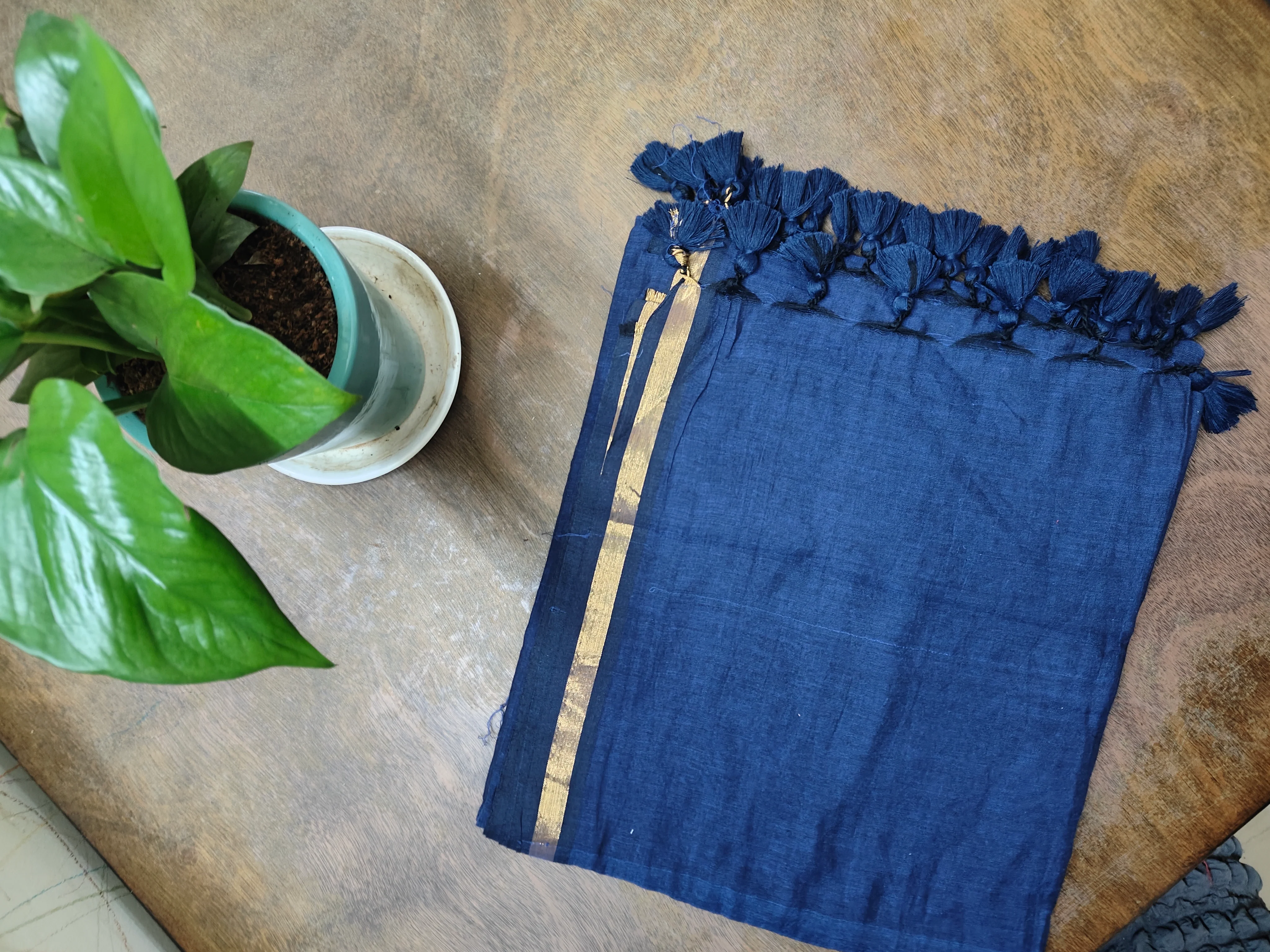 Daily School Love Mul Saree - Image 3