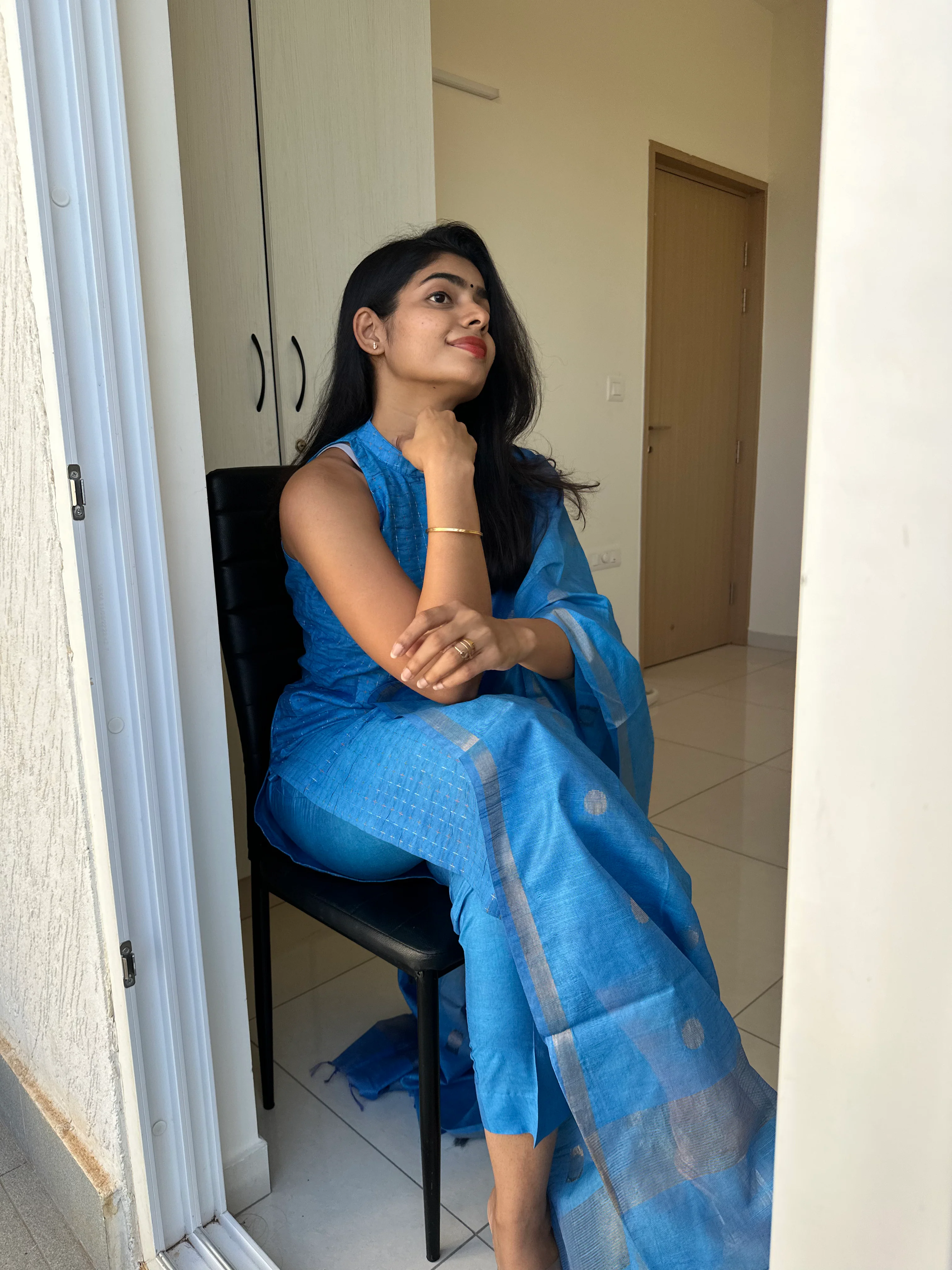 Dia Katan Silk Stitched Suit Set - Image 6