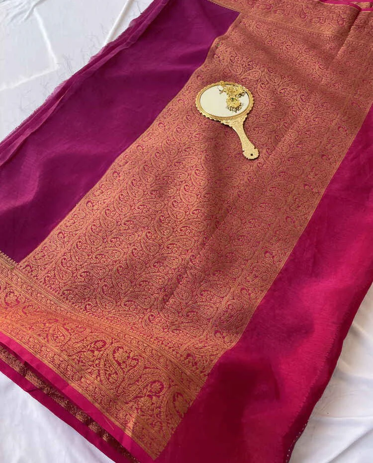Ekani Banarsi Silk Saree - Image 6
