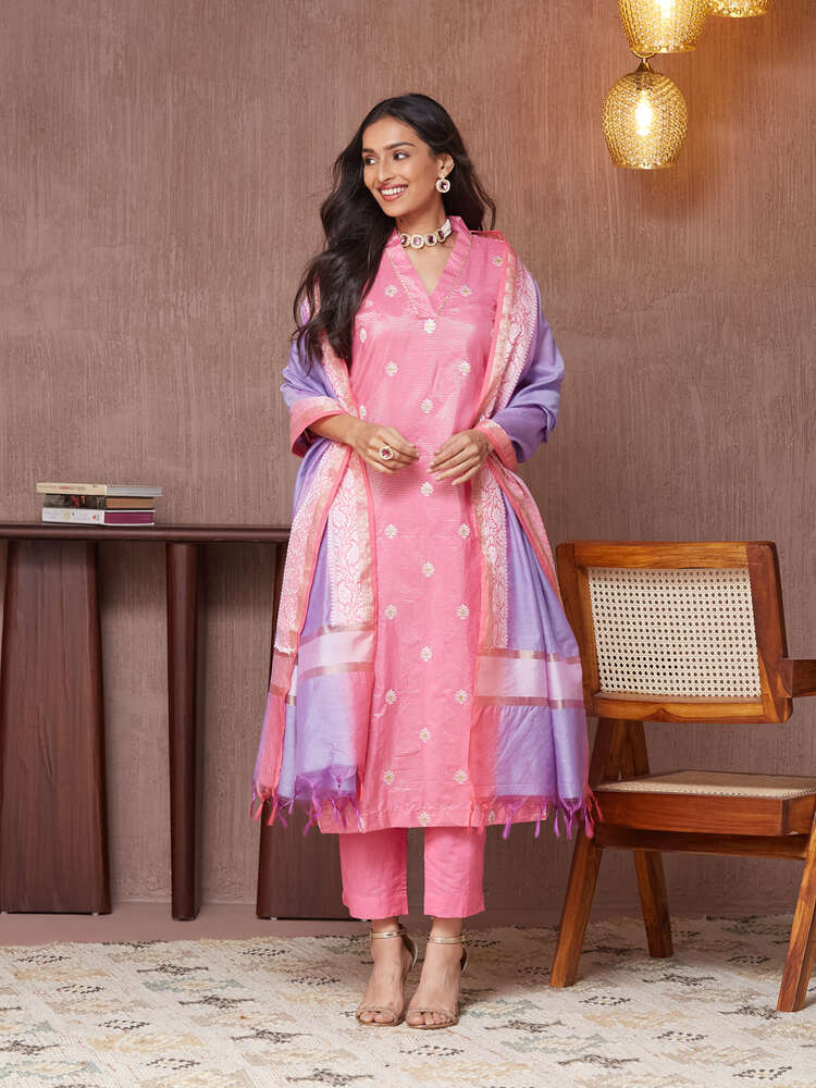 Jouri Unstitched Suit Set - Image 12