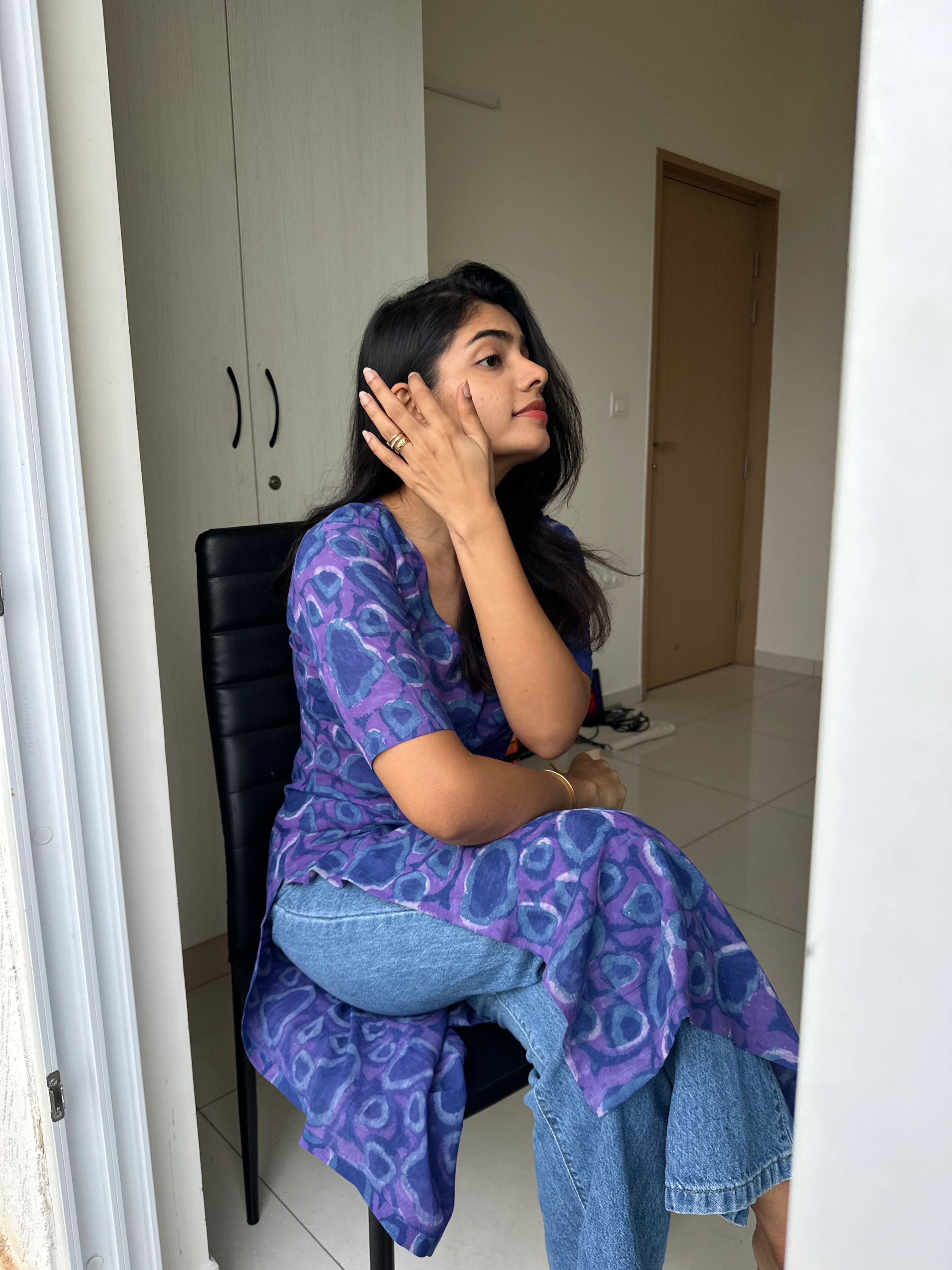 Nimrana Block Printed Kurta - Image 3