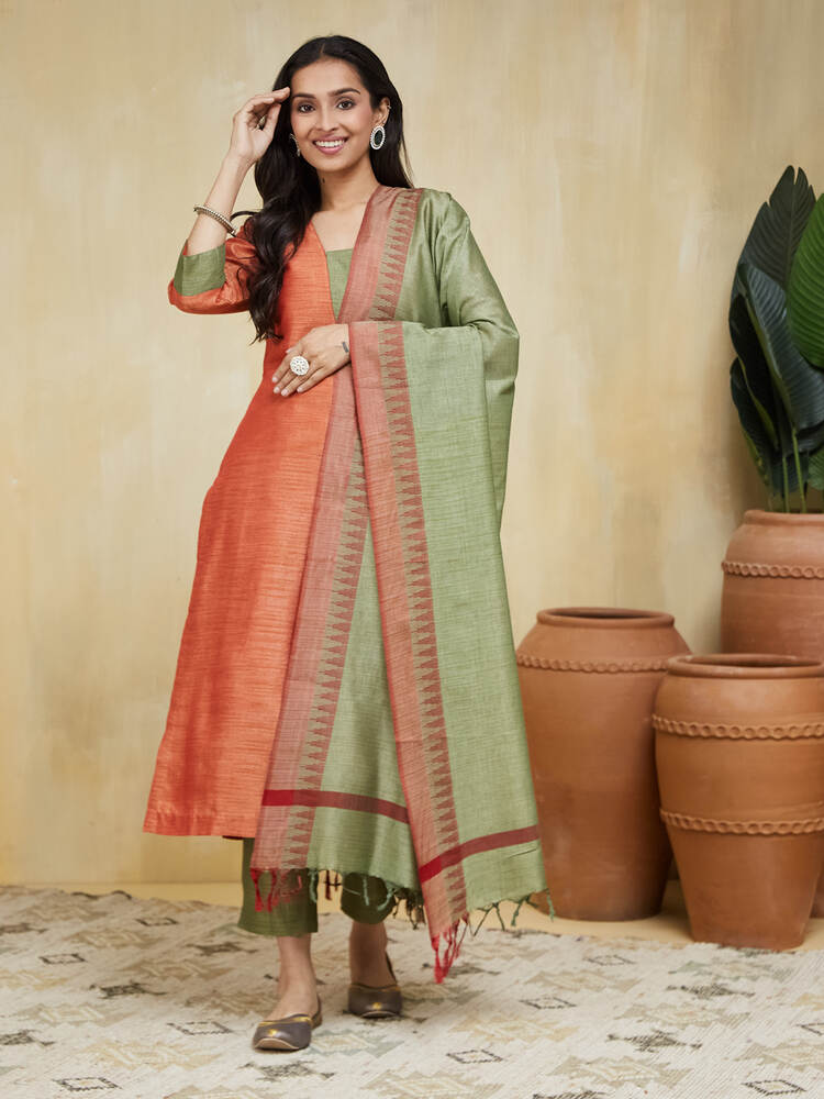 Niharika Stitched Suit Set - Image 3