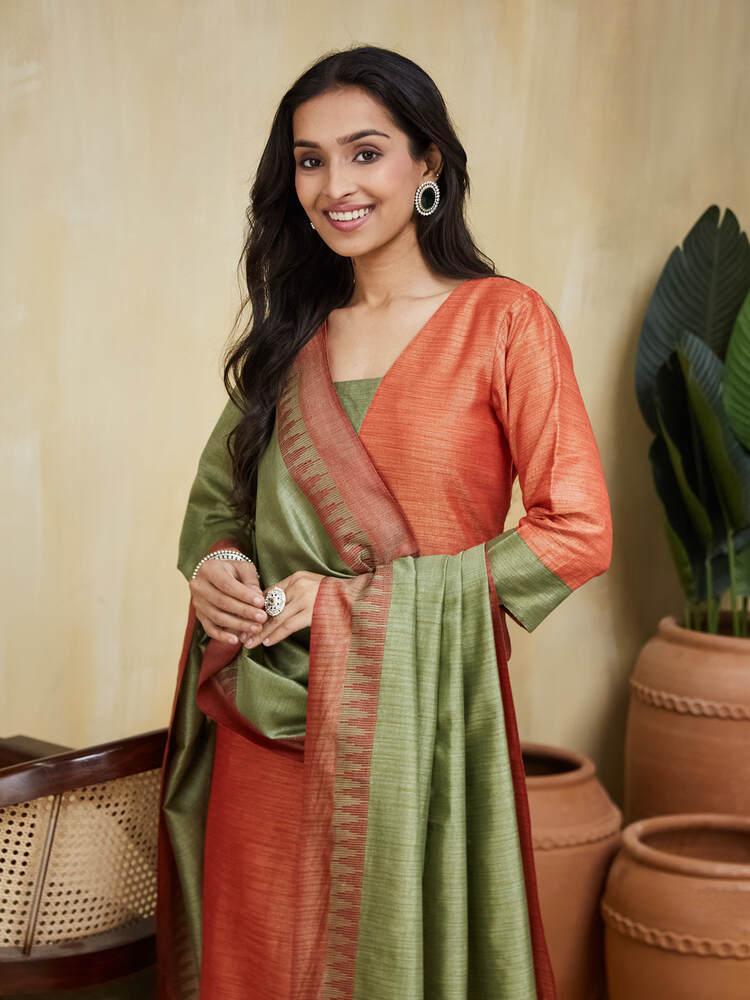 Niharika Stitched Suit Set - Image 6