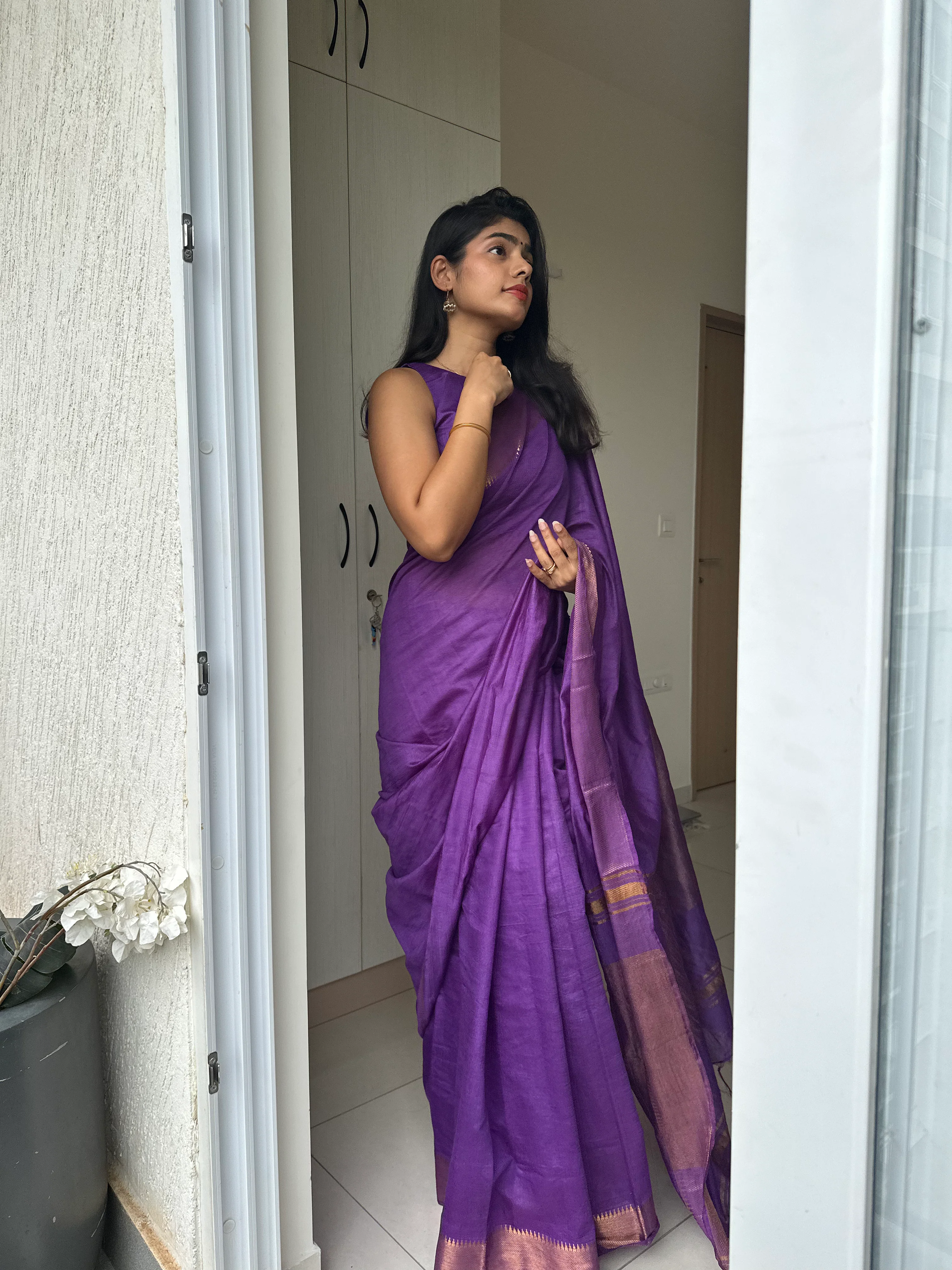 Sara Mangalgiri Silk Saree - Image 7