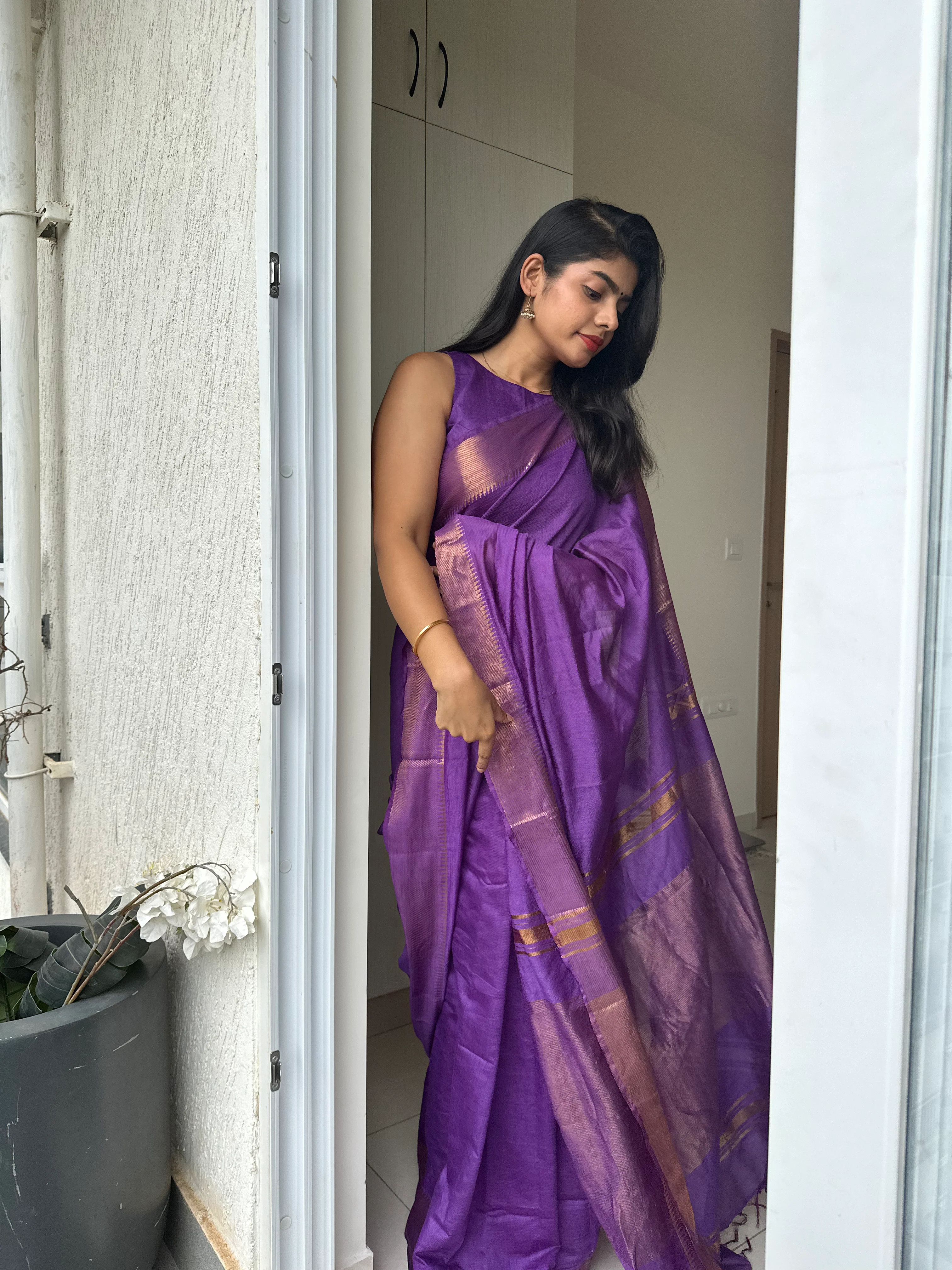 Sara Mangalgiri Silk Saree - Image 9