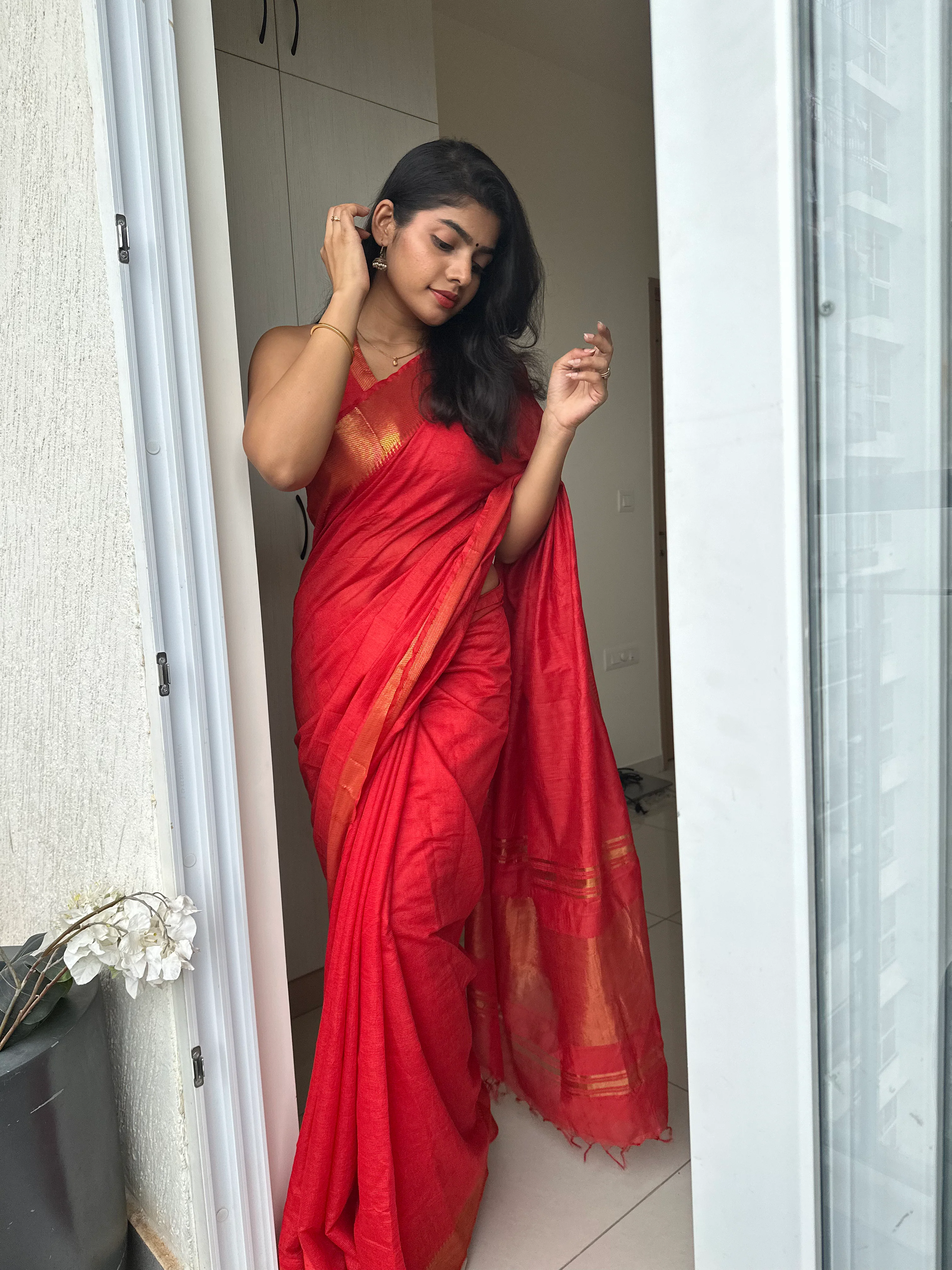 Sitara Mangalgiri Silk Saree - Image 16