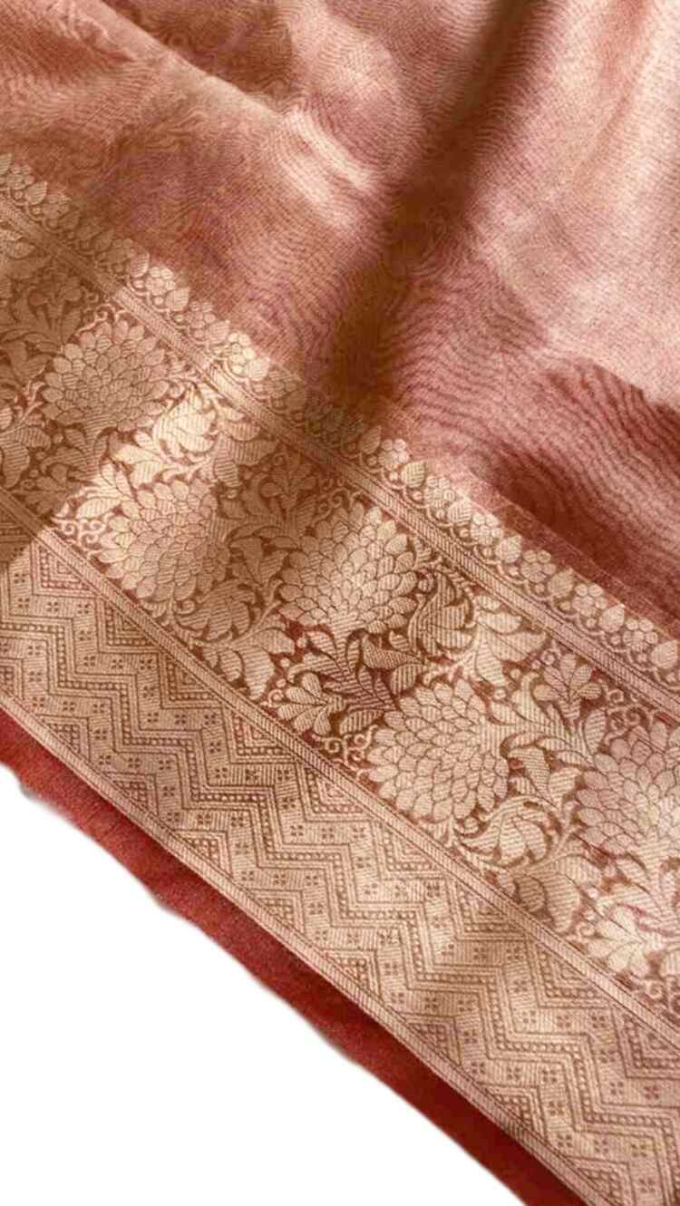 Zoya Banarsi Tissue Saree - Image 6